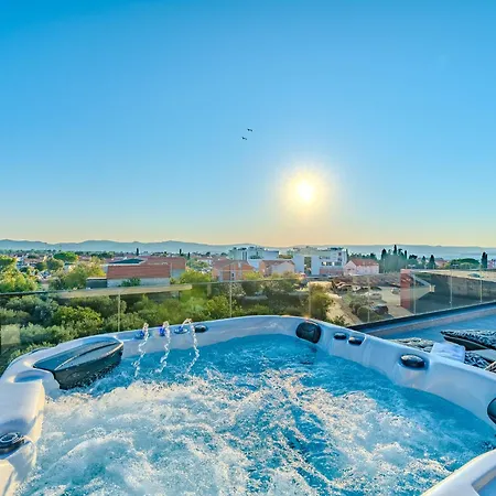 Biograd Sunset Penthouse With Spectactular View And Jacuzzi Apartment Biograd Na Moru Exterior photo