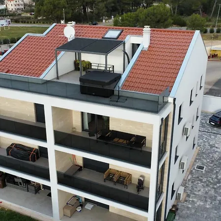 Biograd Sunset Penthouse With Spectactular View And Jacuzzi Apartment Biograd Na Moru Exterior photo