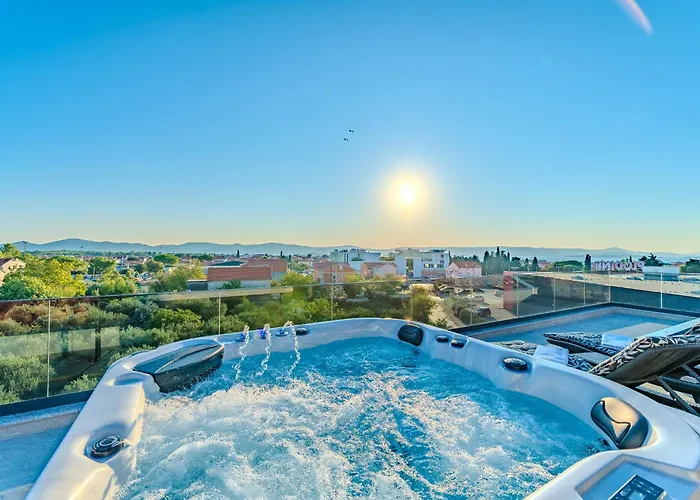 Biograd Sunset Penthouse With Spectactular View And Jacuzzi
