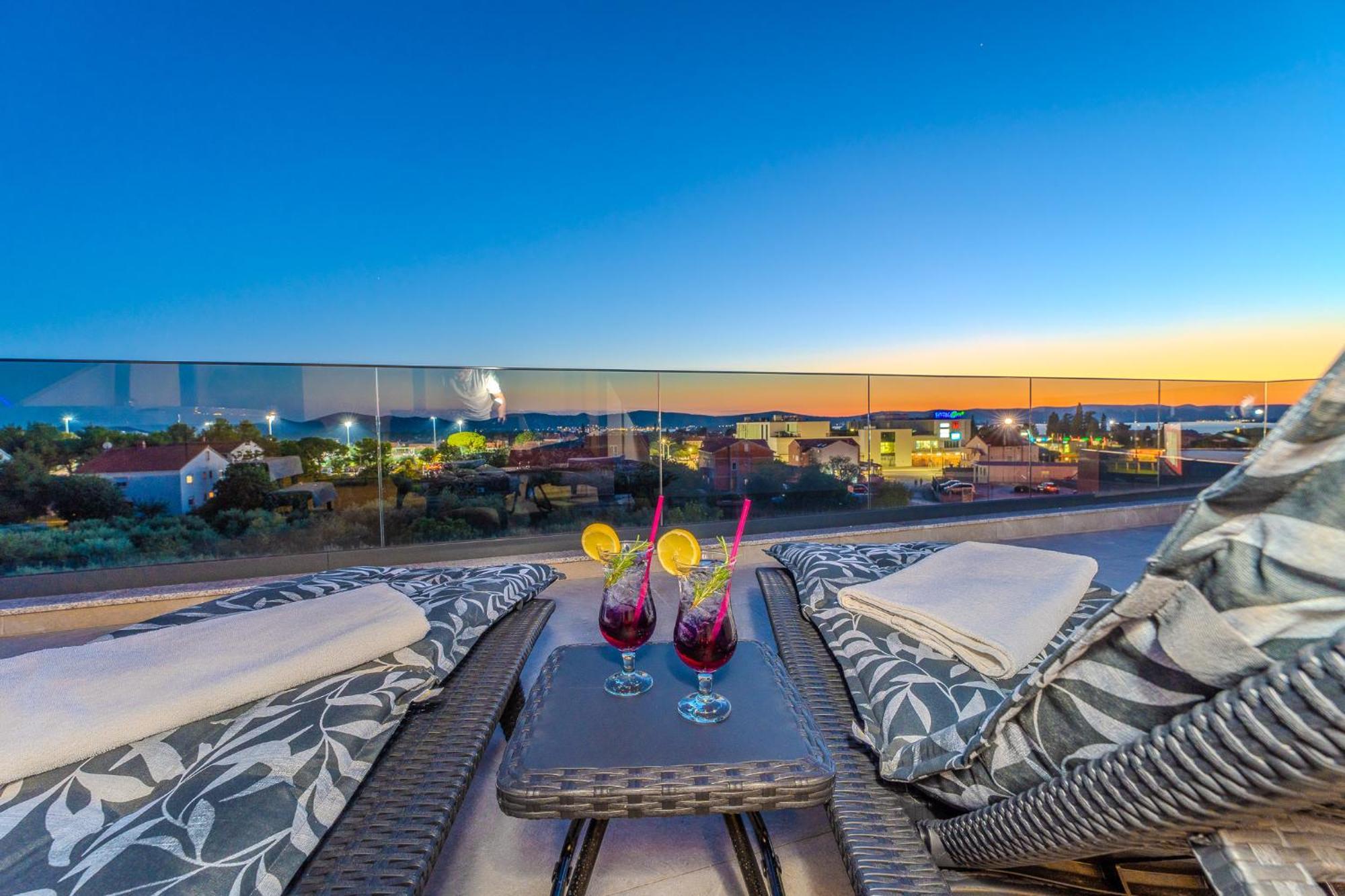 Biograd Sunset Penthouse With Spectactular View And Jacuzzi Apartment *