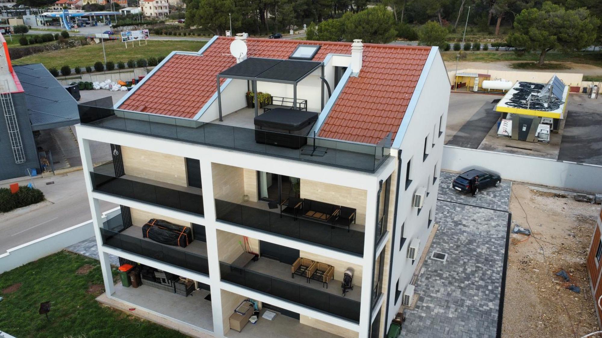 Biograd Sunset Penthouse With Spectactular View And Jacuzzi Apartment *